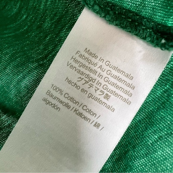Bundle of 2 J. CREW Size Medium Tops Green Long Sleeve T-Shirt Gray 3/4 Sleeve - Picture 9 of 9